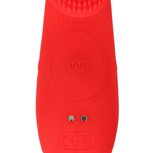 Shots LoveLine Textured Finger Vibrator Sunrise Red Vibrators - Finger & Tongue Buy Sex Toys in Singapore LoveisLove U4Ria
