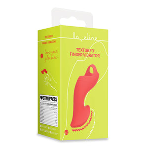 Shots LoveLine Textured Finger Vibrator Sunrise Red Vibrators - Finger & Tongue Buy Sex Toys in Singapore LoveisLove U4Ria