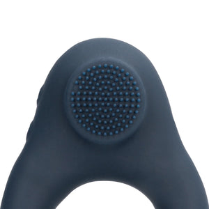 Shots LoveLine Vibrating Cockring with Clitoris Stimulation Indigo Blue Cock Rings - Vibrating Cock Rings Buy Sex Toys in Singapore LoveisLove U4Ria