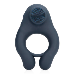Shots LoveLine Vibrating Cockring with Clitoris Stimulation Indigo Blue Cock Rings - Vibrating Cock Rings Buy Sex Toys in Singapore LoveisLove U4Ria
