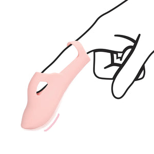 Shots LoveLine Silicone Finger Vibrator Touch of Pink Vibrators - Finger & Tongue Buy Sex Toys in Singapore LoveisLove U4Ria