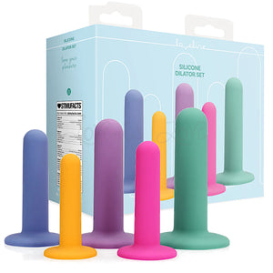 Shots LoveLine Silicone Vagina Dilator Set Multicolor For Her - Dilator Kit/Set Buy Sex Toys in Singapore LoveisLove U4Ria