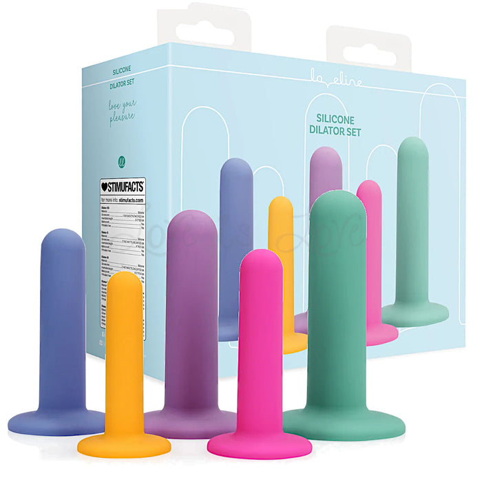 Shots LoveLine Silicone Vagina Dilator Set Multicolor