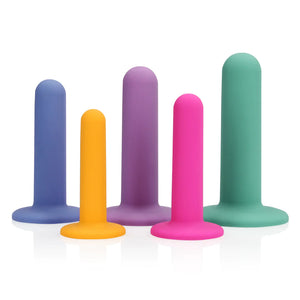 Shots LoveLine Silicone Vagina Dilator Set Multicolor For Her - Dilator Kit/Set Buy Sex Toys in Singapore LoveisLove U4Ria