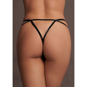Le Désir Sophia Brief with Open Crotch and Buttock, Adjustable Slider and Golden Details One Size Buy in Singapore LoveisLove U4Ria 