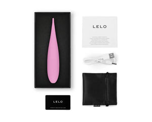 Lelo Dot Travel Rechargeable Clitoral Pinpoint Vibrator Purple or Pink  Buy in Singapore LoveisLove U4Ria 