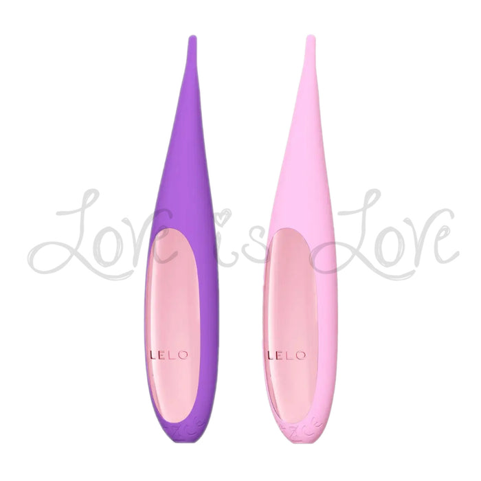 Lelo Dot Travel Rechargeable Clitoral Pinpoint Vibrator Purple or Pink