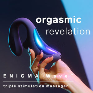Lelo Enigma Wave Triple Stimulation Sonic Massager Buy in Singapore LoveisLove U4Ria 