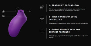 Lelo Sona 2 and Lelo Sona 2 Cruise Sonic Clitoral Massager Buy in Singapore LoveisLove U4Ria