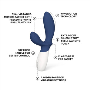 Lelo Loki Wave 2 Dual Stimulation Prostate Vibrator