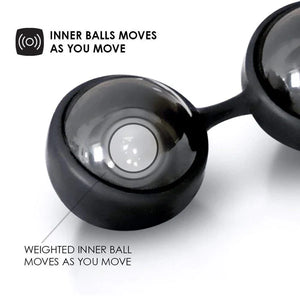 Lelo Luna Beads Noir Weighted Vaginal Pleasure Beads [Limited Period Sale]