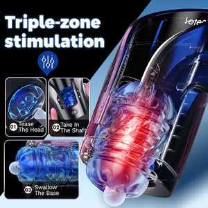 Leten Cannon King Mini Automatic Thrusting Masturbator Luxury Edition Male Masturbators - Automatic Masturbators  Buy Sex Toys in Singapore LoveisLove U4Ria