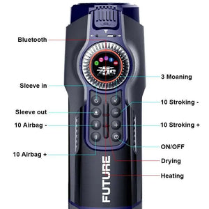 Leten 708 III Future Sexual Interactive Automatic Heating Masturbator (Latest 3rd Version) Male Masturbators - Automatic Masturbators Buy Sex Toys in Singapore LoveisLove U4Ria