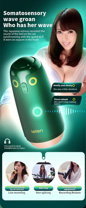 Leten Bird Hatano Yui App-Controlled Interactive Male Masturbator Buy in Singapore LoveisLove U4Ria