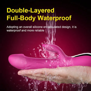 Leten High-End Thrusting Rabbit Vibrator Pink Vibrators - Rabbit Vibrators Buy Sex Toys in Singapore LoveisLove U4Ria