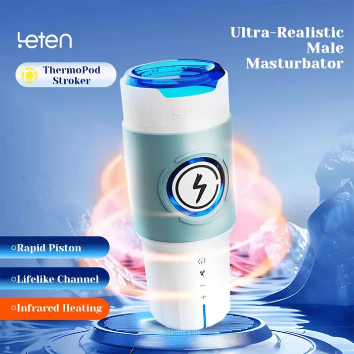 Leten ThermoPro Automatic Heating Thursting Masturbator