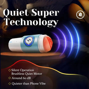 Leten Insulated Cabin Pro Automatic Telescopic Heating Male Masturbator Male Masturbators - Automatic Masturbators  Buy Sex Toys in Singapore LoveisLove U4Ria