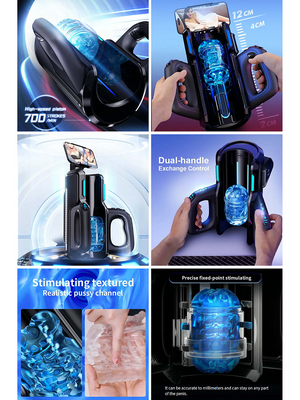 Leten SM 500 Super Thrusting USB Rechargeable Masturbator with Telephone Mount Male Masturbators - Automatic Masturbators Buy in Singapore LoveisLove U4Ria