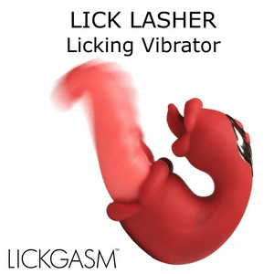 Lickgasm Lick Lasher Licking Silicone Vibrator Vibrators - Clit Stimulation & G-Spot Buy Sex Toys in Singapore LoveisLove U4Ria