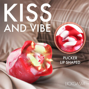 Lickgasm Sweet Kiss Kissing & Vibrating Rose Clitoral Stimulator Buy in Singapore LoveisLove U4Ria 