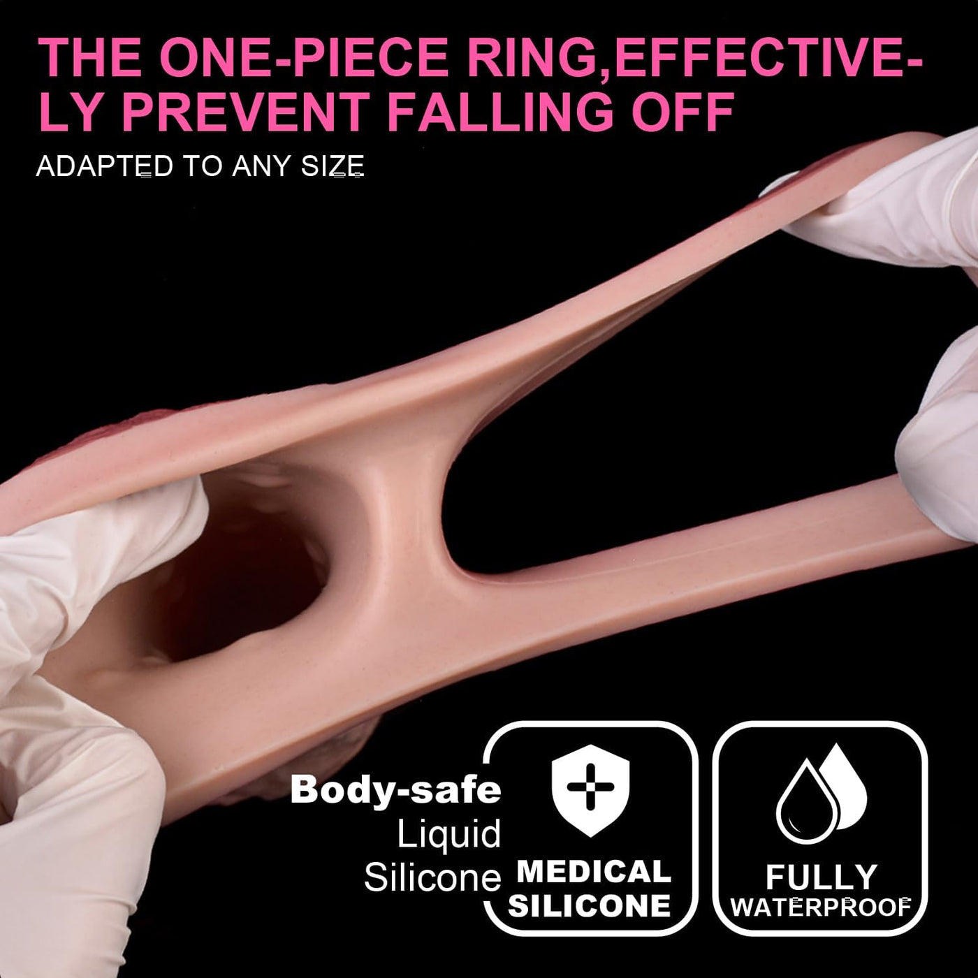 Liquid Silicone Realistic Vibrating Cock Sheath 7.68 inch w/remote con –  Love is Love