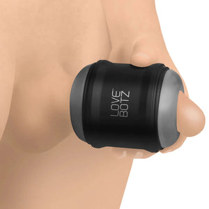 LoveBotz 10X Cyber Stroke Vibrating Stroker Black Male Masturbators - Vibrating Masturbators Buy Sex Toys in Singapore LoveisLove U4Ria