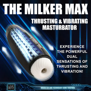 LoveBotz The Milker Max Thrusting and Vibrating Masturbator Buy in Singapore LoveisLove U4Ria 