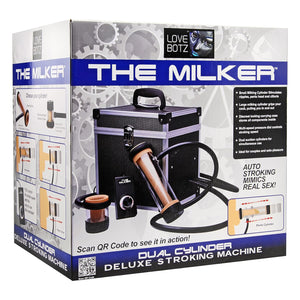Lovebotz The Milker Dual Cylinder Deluxe Stroking Machine Masturbator Buy in Singapore LoveisLove U4Ria 