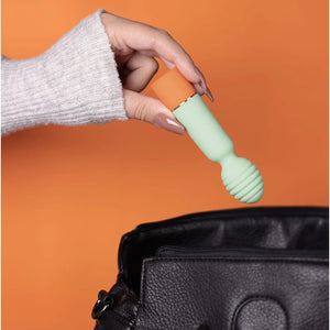 Loveline Ribbed Mini Vibrator with USB Charger Spring Sage Buy in Singapore LoveisLove U4Ria