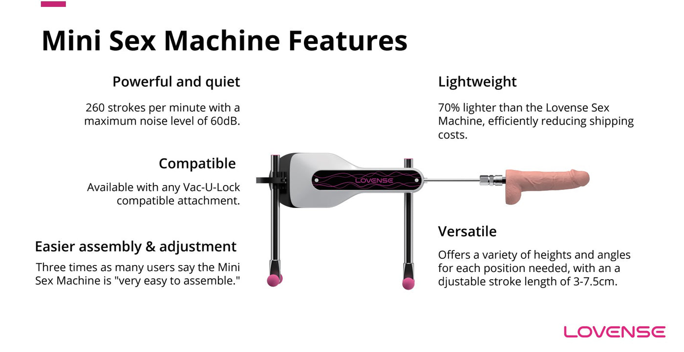 Lovet Machine Lovense App-Controlled Thrusting Mini Sex Machine – Love is Love