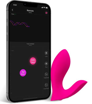 Lovense Flexer Insertable App-Controlled Dual Panties Vibrator