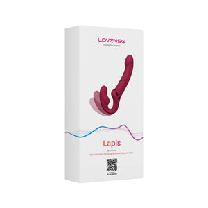 Lovense Lapis App-Controlled Vibrating Strapless Strap-on Dildo
