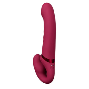 Lovense Lapis App-Controlled Vibrating Strapless Strap-on Dildo Buy in Singapore LoveisLove U4Ria 