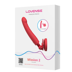 Lovense Mission 2 App-Controlled Touch-Sensitive Dildo Vibrator Buy in Singapore LoveisLove U4Ria 