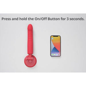 Lovense Mission 2 App-Controlled Touch-Sensitive Dildo Vibrator Buy in Singapore LoveisLove U4Ria 