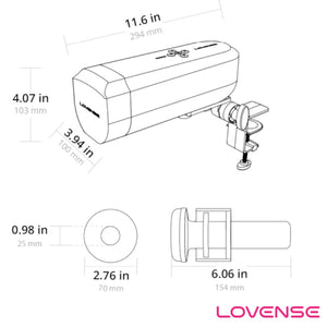 Lovense Solace App-Controlled Automatic Thrusting Male Masturbator Buy in Singapore LoveisLove U4Ria 