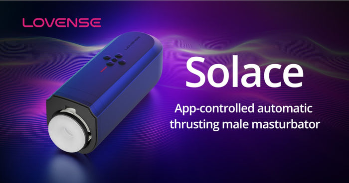 Lovense Solace App-Controlled Automatic Thrusting Male Masturbator