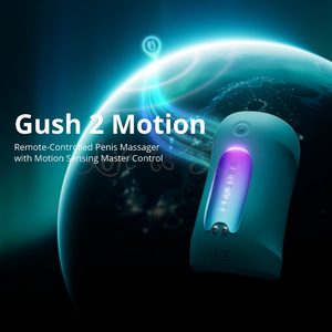 Lovense Gush 2 Motion Remote App Controlled Penis Massager Green Main Product View