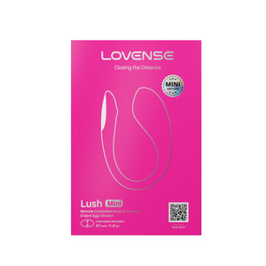 Lovense Lush Mini App-Controlled G-Spot Egg Vibrator [Latest Mini Version Launched on 18th Aug 25] Award-Winning & Famous - Lovense Buy Sex Toys in Singapore LoveisLove U4Ria
