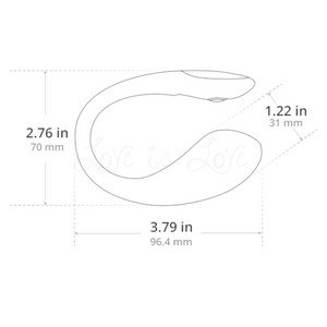Lovense Lush Mini App-Controlled G-Spot Egg Vibrator Award-Winning & Famous - Lovense Buy Sex Toys in Singapore LoveisLove U4Ria