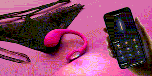 Lovense Lush Mini App-Controlled G-Spot Egg Vibrator Award-Winning & Famous - Lovense Buy Sex Toys in Singapore LoveisLove U4Ria