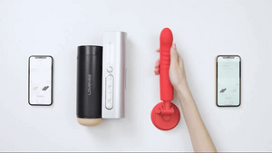 Lovense Mission 2 App-Controlled Touch-Sensitive Dildo Vibrator