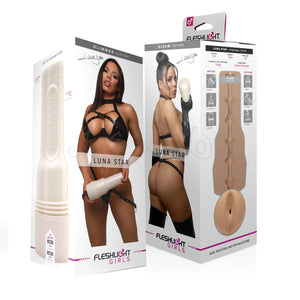 Luna Star Glimmer vagina masturbator with SuperSkin texture and longitudinal ribs. Buy Adult Toys Singapore LoveisLove U4Ria Online Store.