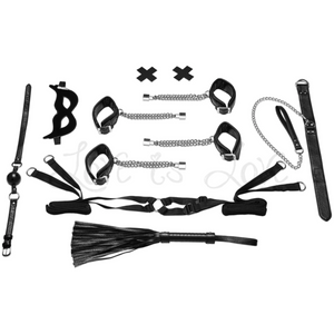 Lux Fetish All Chained Up Bondage Play Bedspreaders Set 6 Pc  loveislove love is love buy sex toys singapore u4ria