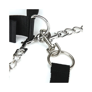 Lux Fetish Collar and Cuff and Leash Set
