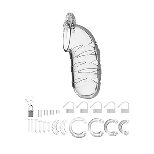 Shots ManCage Model 05 Chastity Cock Cage Transparent For Him - Chastity Devices Buy Sex Toys in Singapore LoveisLove U4Ria