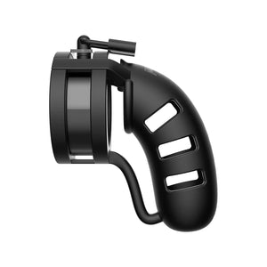 Shots ManCage Model 19 Chastity Cock Cage with Ballsplitter Black For Him - Chastity Devices  Buy Sex Toys in Singapore LoveisLove U4Ria