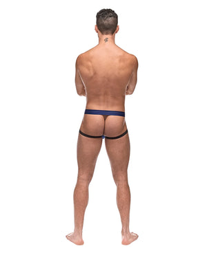 Male Power Diamond Mesh Jock Ring Blue S/M or L/XL For Him - Men's Intimate Wear Buy Sex Toys in Singapore LoveisLove U4Ria