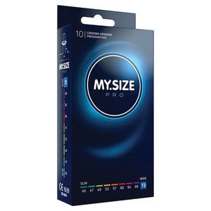 Size 72mm MY.SIZE Pro Condom Buy in Singapore LoveisLove U4Ria 