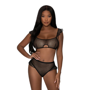 ​Magic Silk Girl Next Door Bralette & Panty Black S/M Buy in Singapore LoveisLove U4Ria 